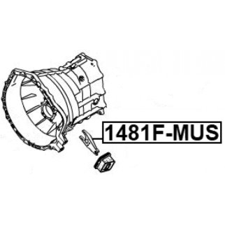Вилка сцепления SSANG YONG KORANDO 1993-2012 FEBEST 1481F-MUS фото 2 Вилка сцепления SSANG YONG KORANDO 1993-2012 FEBEST 1481F-MUS фото 2