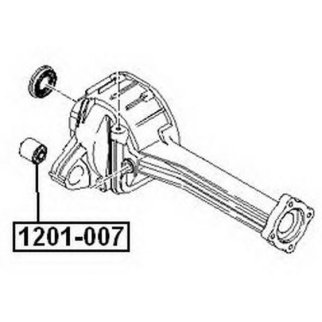 Сайлентблок ASVA 1201-007 фото