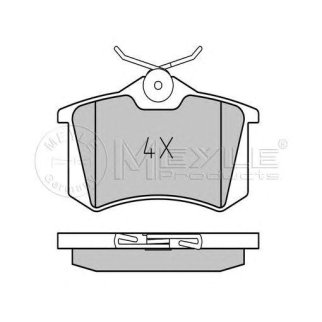 Колодки тормозные к-кт Meyle 025 209 6115 фото