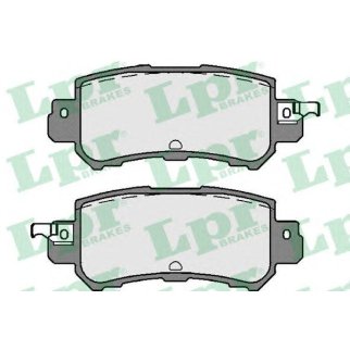 Колодки тормозные задние к-кт Lpr 05P1756 фото
