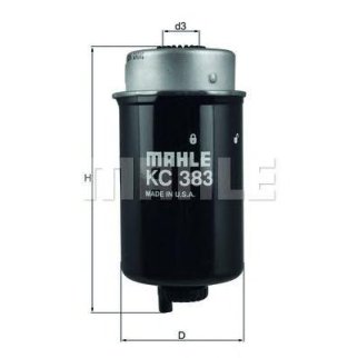 Фильтр топливный KNECHT KC 383 фото
