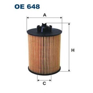Фильтр масляный FILTRON OE 648 фото