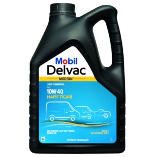 Масло моторное MOBIL DELVAC Modern Light Commercial 10W40 5л фото