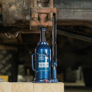 Домкрат бутылочный 12т гидравлический подъем 227-457 ммSTELS фото 12