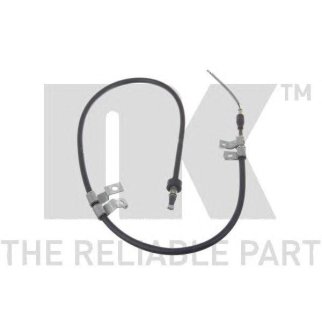 Трос стояночного тормоза задний правый / HYUNDAI Getz (барабанные тормоза) 02~07 фото