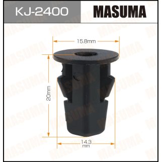 KJ-2400_клипса! Lexus CT200H/ES200/GS250,Toyota Auris/Avensis/Corolla/Prius/Verso/Yaris 03> фото