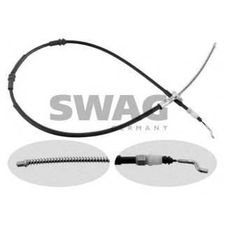 Трос стояночного тормоза SWAG 30 93 6711 фото