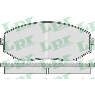 Колодки тормозные передние к-кт Lpr 05P1132 фото