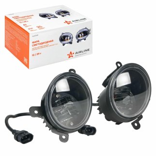 Фара светодиод, четкая свет.граница, 30W Бел, 105х90х95, кмпл 2 шт. (ALED081) фото