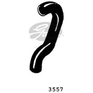 Патрубок системы охлаждения GATES 3557 фото