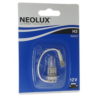 N453-01B_лампа! (H3) 55W 12V PK22S галогенная стандарт в блистере фото