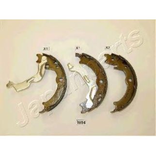 Колодки барабанные к-кт Japanparts GF-W04AF фото