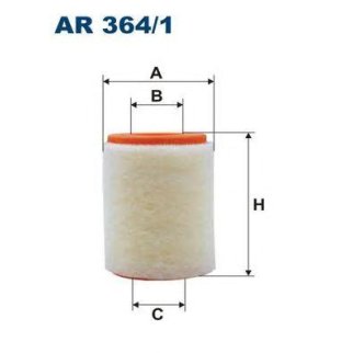 Фильтр воздушный FILTRON AR 3641 фото