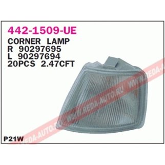 Указатель поворота правый белый DEPO 442-1509R-UE фото