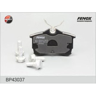 Колодки тормозные задние к-кт Fenox BP43037 фото