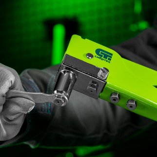 Заклепочник СИБРТЕХ 270мм переставной 0-90градусов, заклепки 2,4-3,2-4,0-4,8мм фото 8