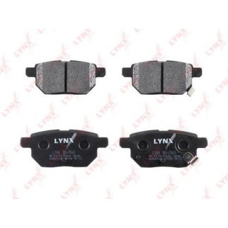 Колодки тормозные задние дисковые к-кт LYNXauto BD-7543 фото