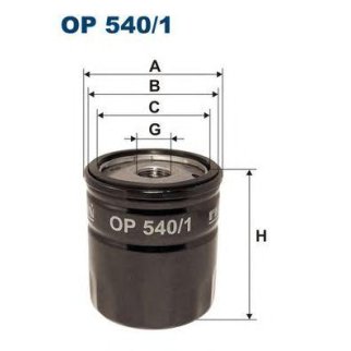Фильтр масляный FILTRON OP 5401 фото