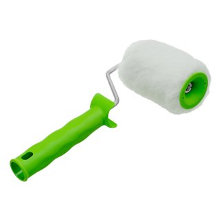 Валик 100мм ИСКУСТВЕННЫЙ МЕХ с ручкой ворс15мм D-48мм Dруч-6мм полиэстер СИБРТЕХ фото 2