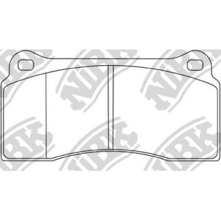 Колодки тормозные задние Perfomance для Nissan GT-R (R35) D40606HS0A фото