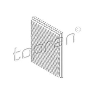 Фильтр воздушный topran 201 658 595 фото