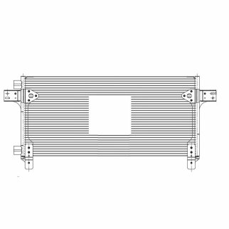 Радиатор кондиционера LUZAR LRAC 3102 фото 3 Радиатор кондиционера LUZAR LRAC 3102 фото 3