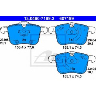 Колодки OPEL VECTRA C/SAAB 9-3 фото