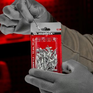 Заклепки 4,0х10мм 50шт MATRIX фото 6