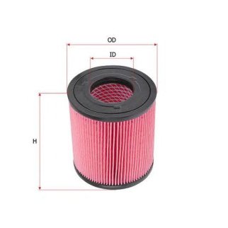 A6017SAK_фильтр воздушный! BMW 5/7 E34/E32 all 88-97 фото