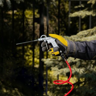 MATRIX 57332 Пистолет продувочный с удлиненным соплом, пневматический, 135 мм фото 1