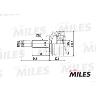 ШРУС OPEL ASCONA C/CORSA A/KADETT D/E 1.2-1.6 79-94 нар. фото 3