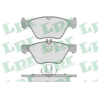 Колодки тормозные передние к-кт Lpr 05P406 фото