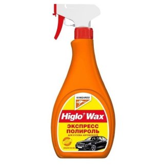 Жидкий воск "Экспресс-полироль" Higlo Wax для кузова а/м 500мл KANGAROO фото