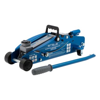 Домкрат подкатной гидравлический 2,5т (140-385мм) с фиксатором (в кейсе) STELS фото 3