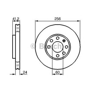 Диск тормозной BOSCH 0 986 478 881 фото