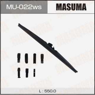 Щетка стеклоочистителя зимняя 550 мм каркасная 1 шт MASUMA Snow Blade MU-022ws фото