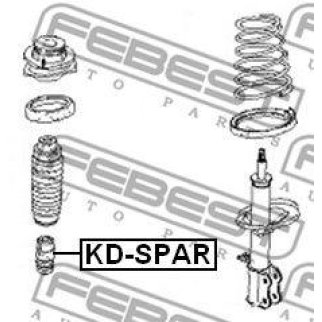 Отбойник заднего амортизатора FEBEST KD-SPAR фото