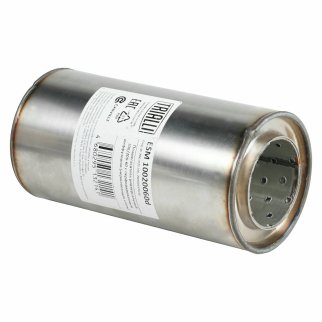 Пламегаситель универсальный 100/200-60 с перф. диффузором (нерж. алюм. сталь) фото