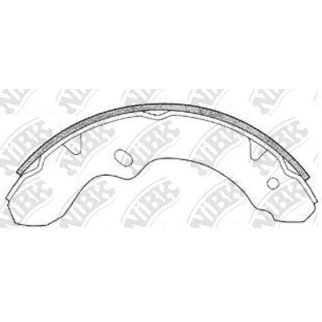 Колодки тормозные барабанные фото