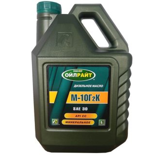Масло моторное OIL RIGHT М10Г2К 5л. фото