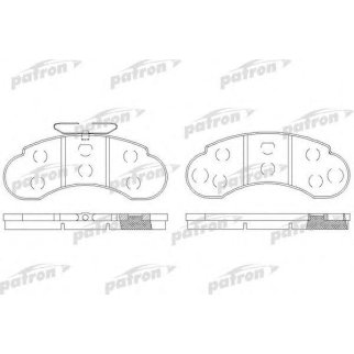Колодки тормозные PATRON PBP941 фото