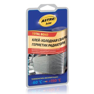 Клей-холодная сварка герметик радиатора Astrohim блистер, 55 г фото