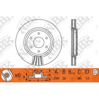 Диск тормозной фото
