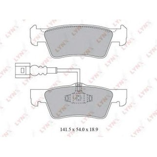 Колодки тормозные задние к-кт LYNXauto BD8034 фото