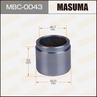 Поршень тормозного суппорта TOYOTA CHASER MASUMA MBC-0043 фото 1 Поршень тормозного суппорта TOYOTA CHASER MASUMA MBC-0043 фото 1