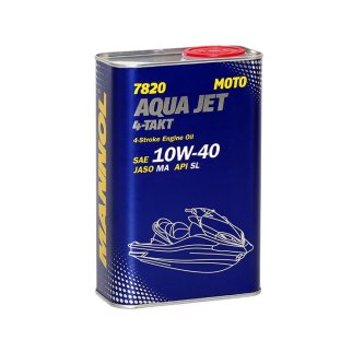 Масло моторное MANNOL 4-Takt Aqua Jet 10W-40 синтетическое 1л. фото
