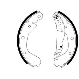 Колодки барабанные к-кт MINTEX MFR179 фото