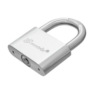 Замок навесной 70мм хромированное покрытие MATRIX фото 2