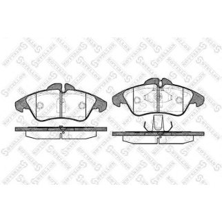 589 000B-SX_колодки дисковые !перед. MB Sprinter 208D/308D, VW LT II 28-35 95> фото