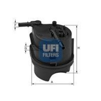 Фильтр топливный UFI 24.015.00 фото